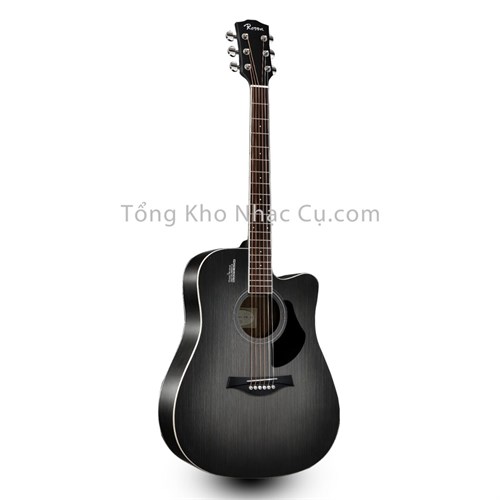 Đàn Guitar Acoustic Rosen Xám Ghi G11SC (Dáng D)